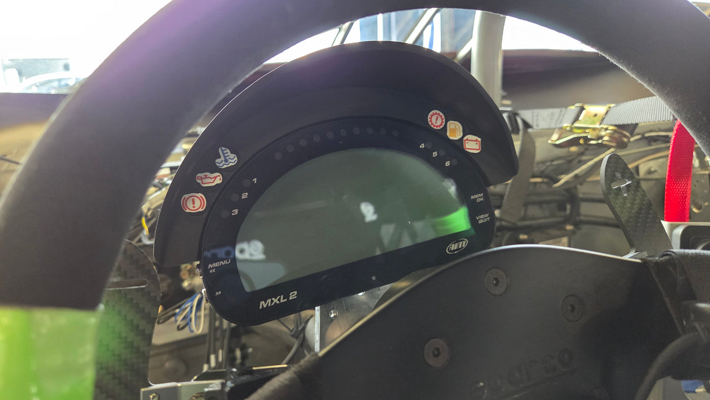 Gauge Hood for AiM MXL2